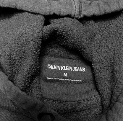 Mens Calvin Klein Jeans Hoodie | Black | Small