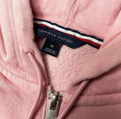Women's Tommy Hilfiger Full-Zip Hoodie | Pink | Small