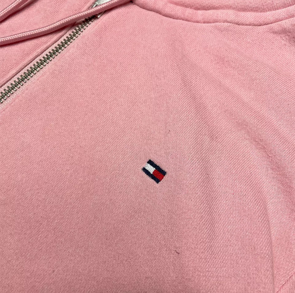 Women's Tommy Hilfiger Full-Zip Hoodie | Pink | Small