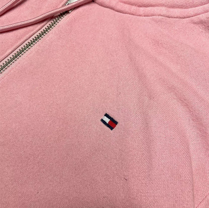 Women's Tommy Hilfiger Full-Zip Hoodie | Pink | Small