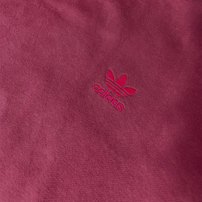 Women's Adidas Originals Trefoil Logo Play Sweater | Victory Crimson | UK 14