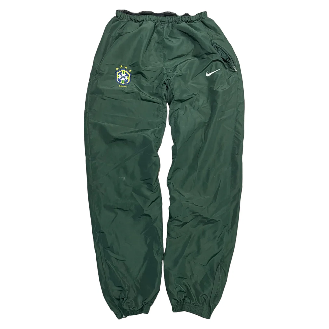 Nike x Brazil 2003 Football Tracksuit Set | Green & White | Medium