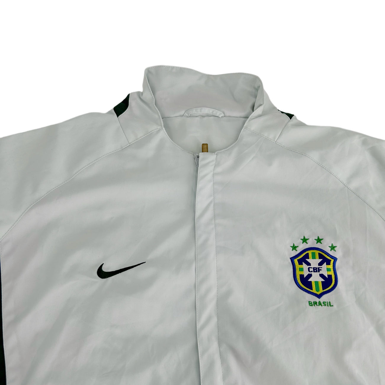 Nike x Brazil 2003 Football Tracksuit Set | Green & White | Medium
